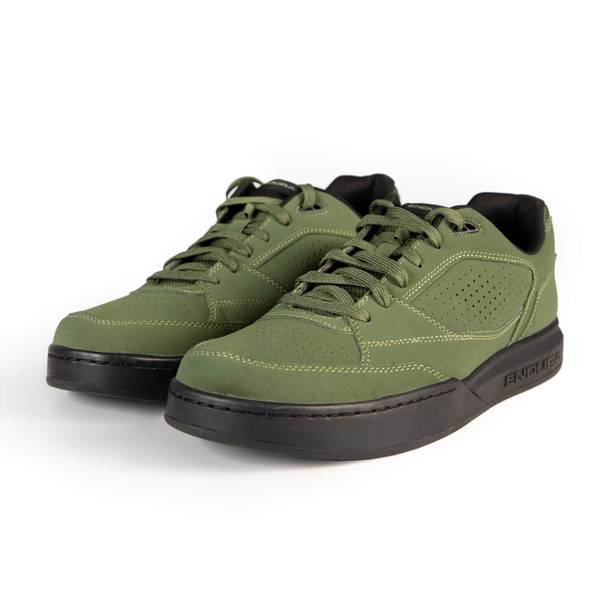 Hummvee Flat Pedal Shoe - Olive Green