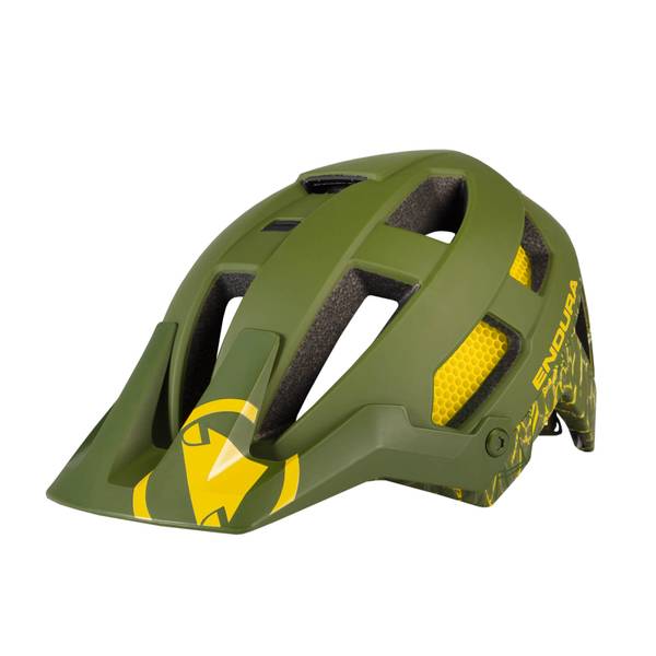 SingleTrack Helmet - Olive Green