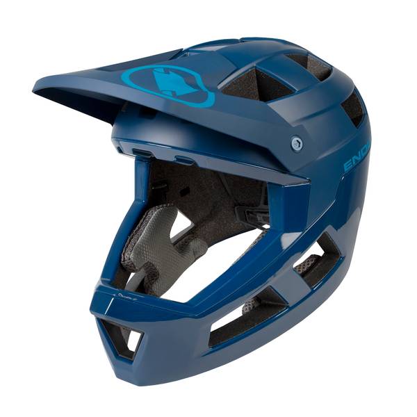 SingleTrack Full Face Helmet - Blue